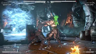 Mortal Kombat X_Quan Chi/Warlock VS Kung Lao/Hat Trick