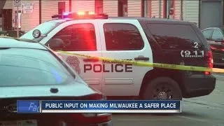 Milwaukee city leaders looking for public's input on reducing crime