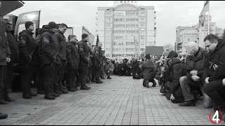 Прощання із загиблими військовослужбовцями у Рівному