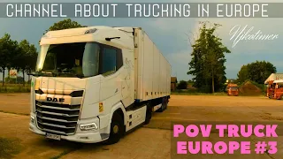 Netherlands Belgium Poland by truck POV driving