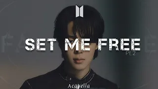 Set me free jimin pt.2 CLEAN ACAPELLA#bts #jimin #fyp