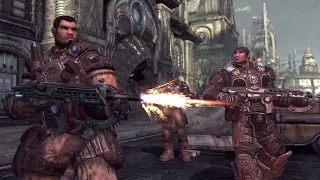 GEARS OF WAR 2:  All Cutscenes (60 FPS) Game Movie 1080p HD