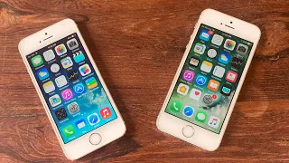 iPhone 5s on iOS 7 vs iPhone 5s on iOS 10 in 2024!