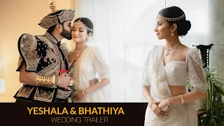 bhathiya & Yeshala | Sri Lanka Best Wedding Video |  2024 wedding | Preshoot | Homecoming  ☀🍂