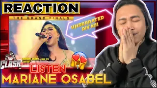 [TAD REACTS] Mariane Osabel gives a MIND-BLOWING performance of 'Listen!' | The Clash 2021
