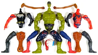 AVENGERS TOYS ASSEMBLE HULK SMASH, SIREN HEAD, SPIDER-MAN, BATMAN SUPERHERO