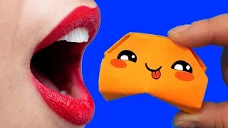 Оригами Печенье Kawaii с предсказанием / Бумажное печенье своими руками