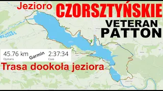 Jezioro Czorsztyńskie - trasa dookoła na kole elektrycznym Veteran Patton