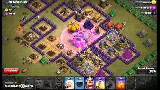 How To 3 Star Megamansion with th7 troops NEW UPDATED 2015 **NO DRAGONS**