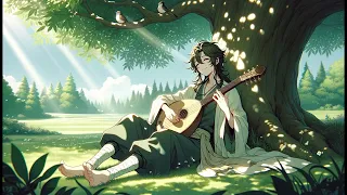 Celtic ambience Medieval Relaxing Lo-fi chill music Folk Guitar