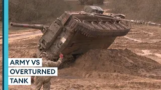 How the Army responds to an overturned tank