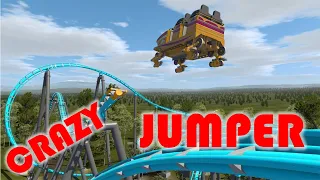 Crazy Jumper - Full HD Roller Coaster POV [Music Synchronized]