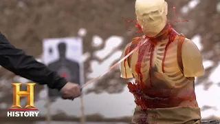 Forged in Fire: The Cane Sword: DEADLY SLICES & BRUTAL BLOWS (Season 6) | History