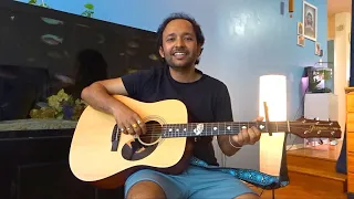 Yellow Paper Daisy | Acoustic Cover | Raviraj B Panchal