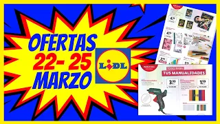 🔴 Catálogo LIDL OFERTAS  de esta semana | FOLLETO 22 AL 25 Marzo 2021