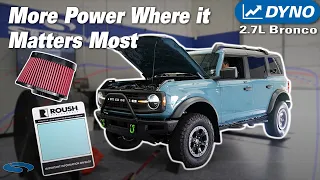 Major Torque Gains from the Roush Bronco 2.7L Performance Pac | Dyno & 0-60 Times