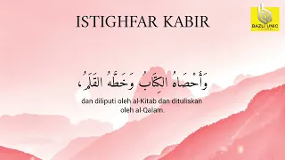 Istighfar Kabir 50x Bazli Unic Daily Dhikr Zikir Harian