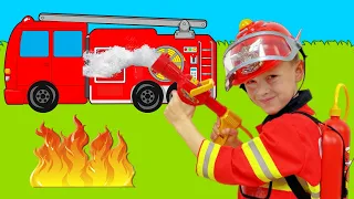 Firefighters Song for kids #2 from Alex and Nastya