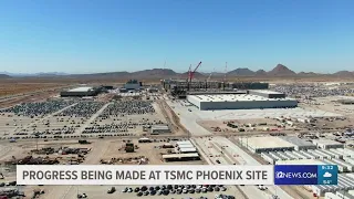 Progress being made at TSMC Phoenix site