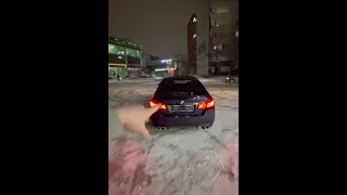 BMW M5 F10 - полиция мешает дрифту 😁😁😁