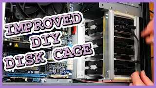 DIY NAS: Making an improved DIY HDD Cage