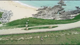 FISTRAL BEACH, Newquay Cornwall UK. #DjiPhantom4ProPlus 4k Drone Footage