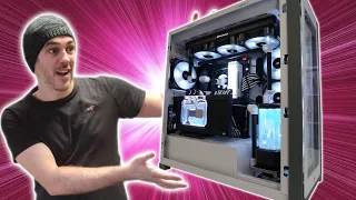 The ULTIMATE WATERCOOLED CORSAIR 5000X RGB PC Gaming Build!!!