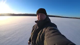 Живем в избе/рыбалка на мормышку/таежный быт/3 часть