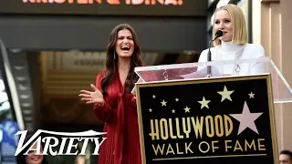 Kristen Bell & Idina Menzel - Hollywood Walk of Fame Ceremony