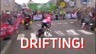 INCREDIBLE SAVE! Drifting Through Corners At The Tour de France