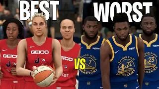 Can The Best Team In The WNBA Beat The Worst Team In The NBA? | NBA 2K20