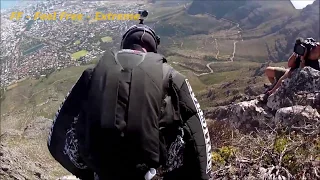 Wingsuit Crash - Jeb Corliss Hitting The Rock