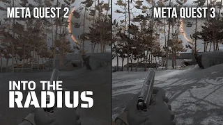 Into the Radius - Quest 2 vs. Quest 3 Graphics Comparison