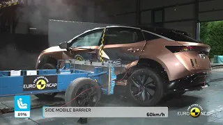 Euro NCAP Crash & Safety Tests of Nissan Ariya 2022