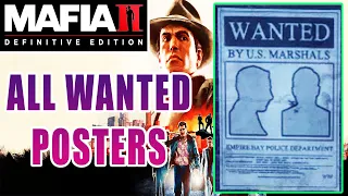 Mafia 2 Definitive Edition | All Wanted Posters | Card Sharp Trophy