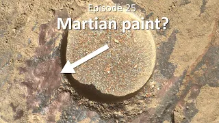 What is the mysterious coating on Mars rocks?