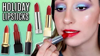 My Favorite Red Lipsticks For The Holidays