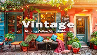 Vintage Latin Cafe with Bossa Nova Instrumental Music for Chill, Calm | Morning Coffee Shop Ambience