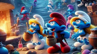 The Brave Smurfs and the Sorcerer's Trap