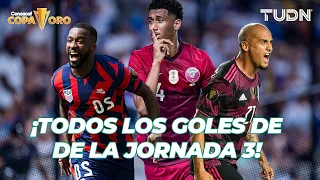 ¡Lluvia de goles! TODOS los goles en la Jornada 3 | Copa Oro 2021 | TUDN