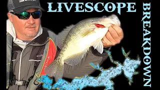 Crappie on Lake O The Pines  LIVESCOPE VIEWS