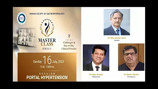 ISG MASTERCLASS IV  1  Portal Hypertension  Dr S K Sarin