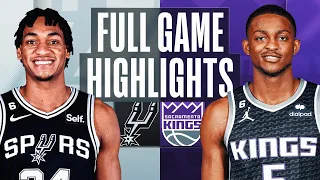 Game Recap: Kings 130, Spurs 112