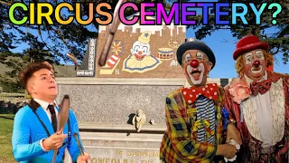 Exploring A CIRCUS CEMETERY!!? - Colma California.