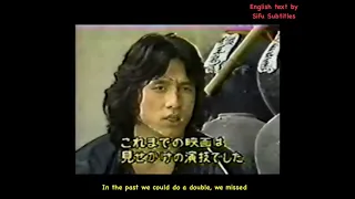 Jackie Chan on realistic fight scenes, interviewed on set of Dragon Lord 1982 (English subtitled)