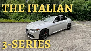 Why the Alfa Romeo Giulia is a BMW G20 3-series competitor! #alfaromeo #Giulia