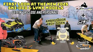 2025 Ski-Doo & Lynx Snowmobile Lineup Overview | Up Close And Personal! | Exclusive Video