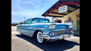 For Sale 1958 Chevrolet Impala 2 Door Hardtop  348 Tri-power with 4 speed