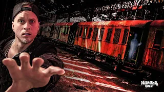 Our Terrifying Night in the Most HAUNTED Train Museum || Paranormal Quest®