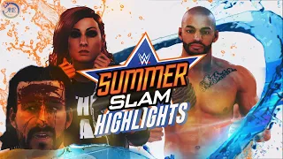 SummerSlam PPV Highlights P.(1/2) | WWE 2K Universe Mode #37.8